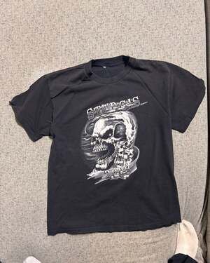 Vintage Sturgis Black Hills Rally Biker Skull T-Shirt